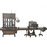 ഓട്ടോമാറ്റിക് ലിക്വിഡ് ബോട്ട്ലിംഗ് ഉപകരണങ്ങൾ 50 മില്ലി മെഡിക്കൽ മദ്യം പൂരിപ്പിക്കൽ യന്ത്രം